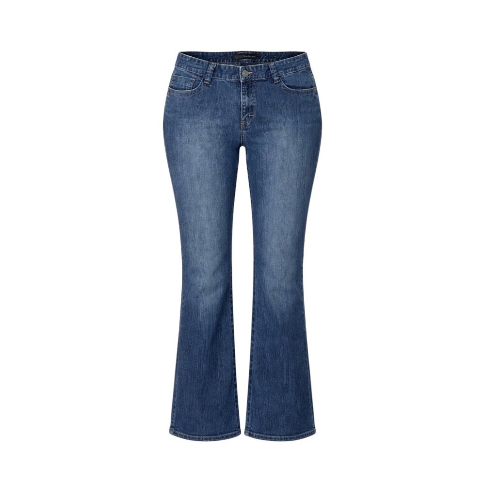 Calvin Klein Jeans Lean Boot Women’s 12 Blue Stretch Bootcut Denim 31x31 Mid